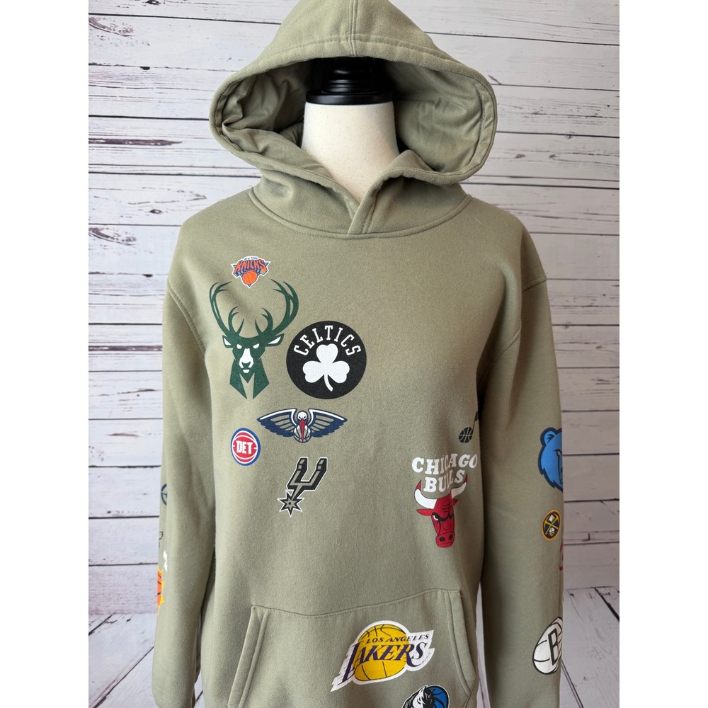 Ultra Game NBA Hoodie Mens Medium Team Logo Pullover Basketball Pullover Lakers - Picture 16 of 16